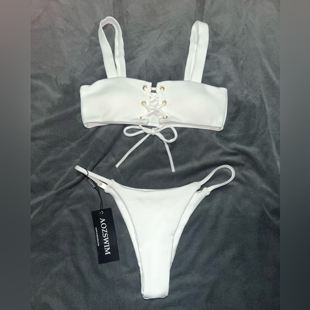 White Bikini Set